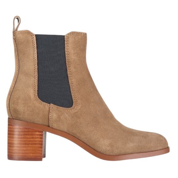 NWOT Steve Madden Rockwell Chelsea Booties in Cognac Suede – Sz 9 - Picture 1 of 9